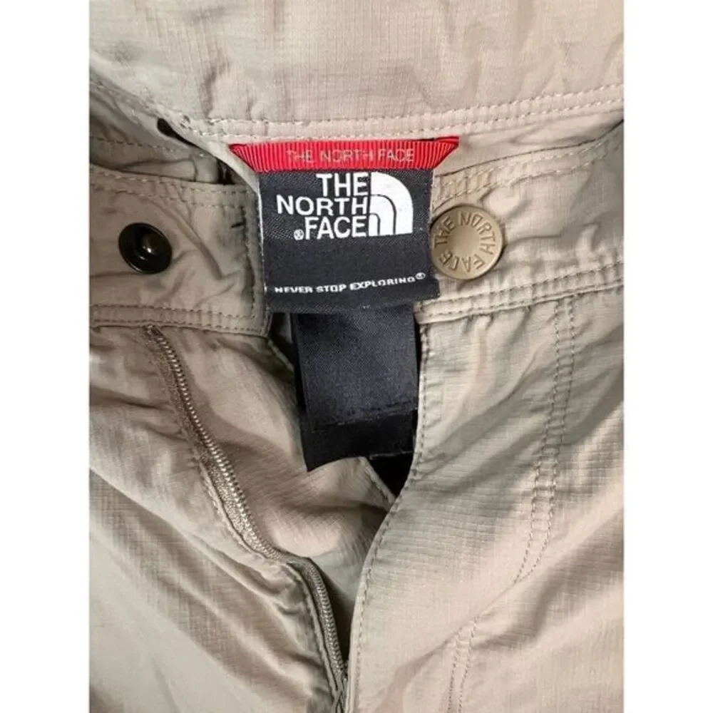 The North Face Khaki Nylon Cargo Hiking Outdoor Shorts‎ 9